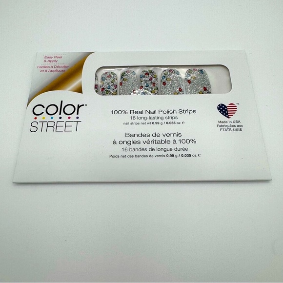 *Retired* Color Street: Holiday De-Light | Christmas Holiday Winter Silver - Picture 3 of 12